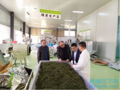 茶陵縣市場監管局對“湘贛紅”品牌企業進行體檢式幫扶